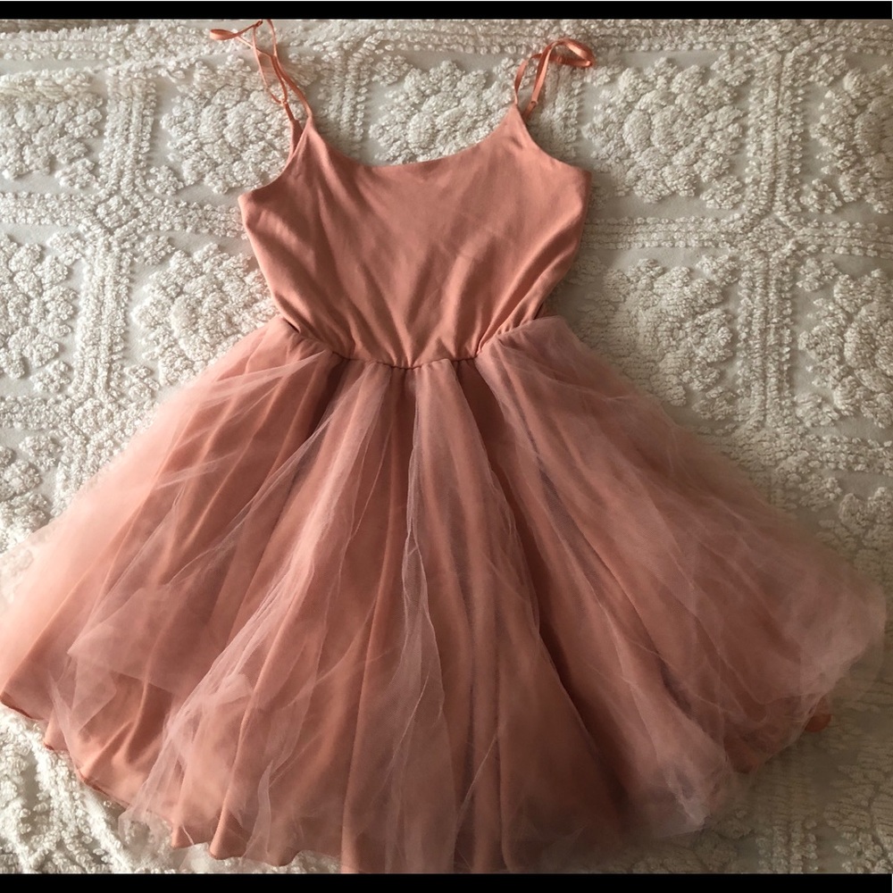 WINDSOR pink tulle dress SIZE S
